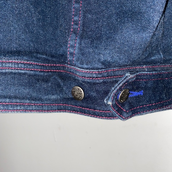 🧥🌟 SERGIO VALENTE DENIM JACKET (JUNIOR XL) - Picture 4 of 7